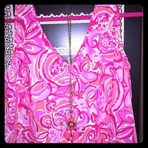 Lilly Pullitzer in pinks and mango orange